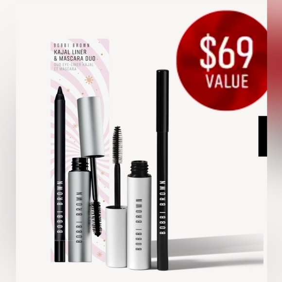 Bobbi Brown Other - Bobbi Brown Black Kajal Liner and Mascara Set. BNIB